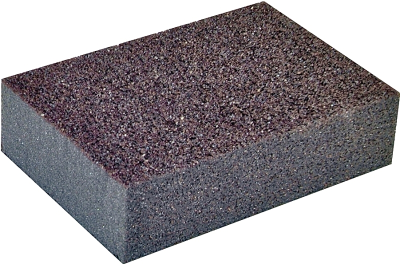NORTON MultiSand 49507 Sanding Sponge, 4 in L, 2-3/4 in W, Medium