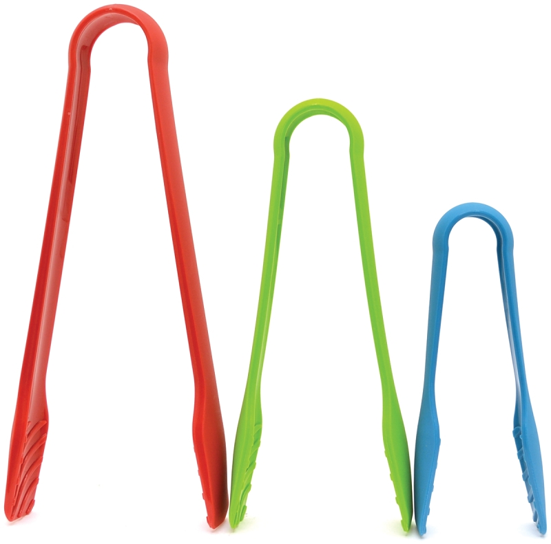 Starfrit 0934530030000 Nestable Tongs Set, Nylon, Dishwasher Safe: Yes