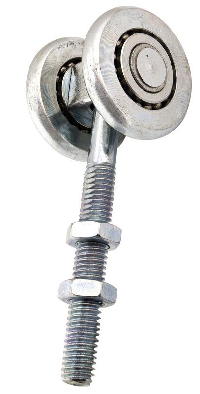Onward 24651385XV Single Axis Box Rail Hanger, 1-Roller, 450 lb