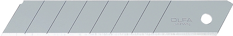 Olfa 1092625 Knife Blade, 18 mm, Carbon Steel, 8-Point