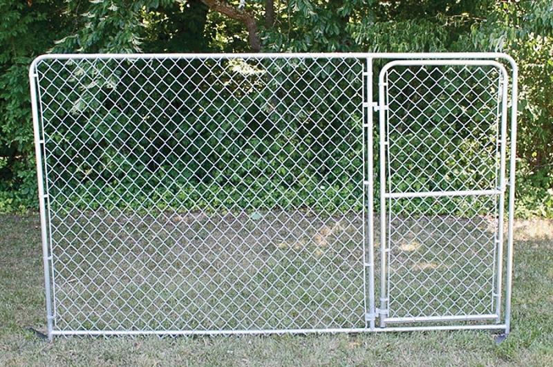 Stephens Pipe & Steel Silver Series DKS21006 Gate Panel, Double, Steel, Galvanized