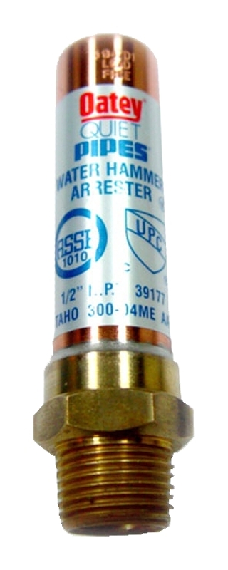 Oatey 39177 MIP Shock Absorber, Low-Lead, Copper