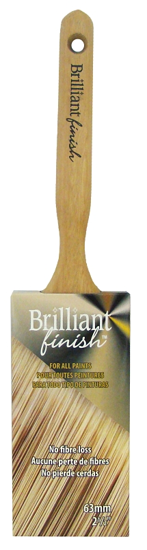 Nour 1335-63N Paint Brush, 2-1/2 in W, Straight Brush, Polyester SRT Bristle, Sash Handle
