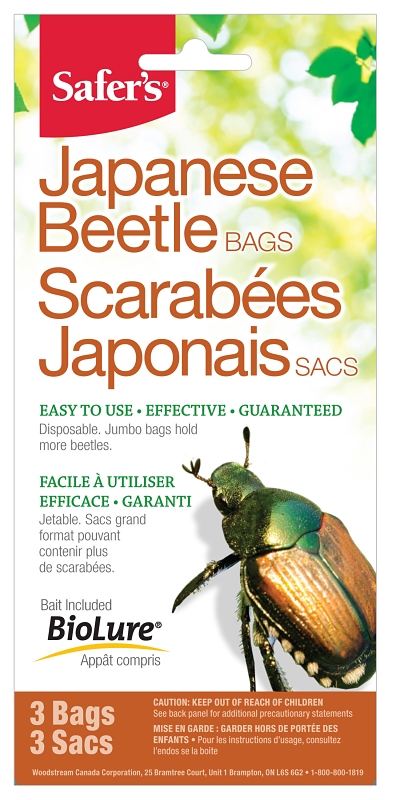 Safer 07-2102CAN Japanese Beetle Replacement Bag, For: Safer Japanese Beetle Trap