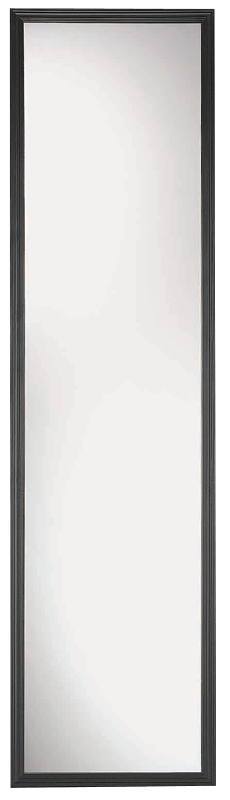 RENIN 206190 Framed Mirror, Rectangular, Plastic Frame, Black Frame