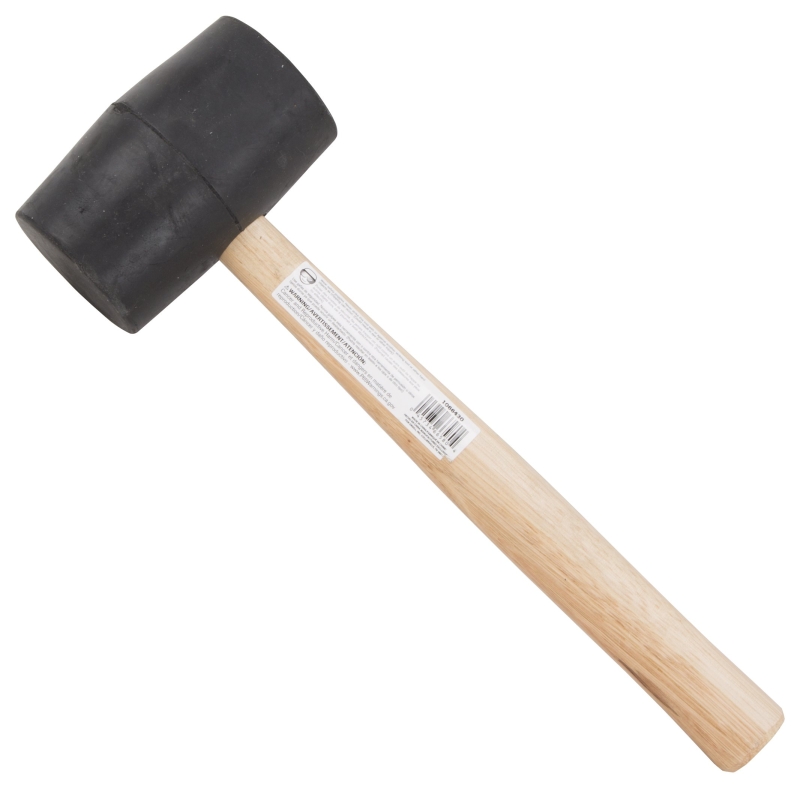 Vulcan JLO-015 Mallet, 24 oz Head, Double Faced Head, Rubber Head