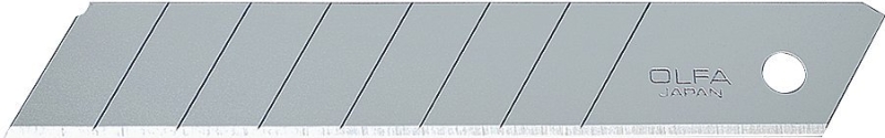 OLFA 5016 Knife Blade, 18 mm, Carbon Steel, 8-Point
