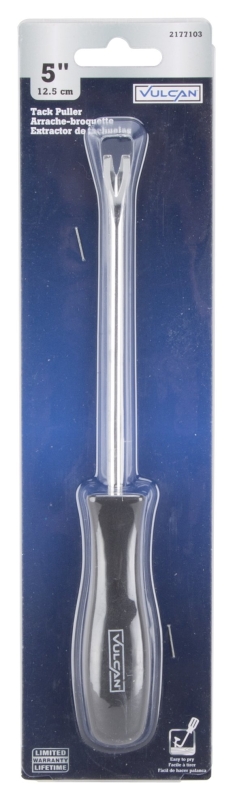 Vulcan JLO-0323L Puller Tack, 8.5 in L, V-Shape Tip, 44263 in Tip, Steel, 1.125 in W
