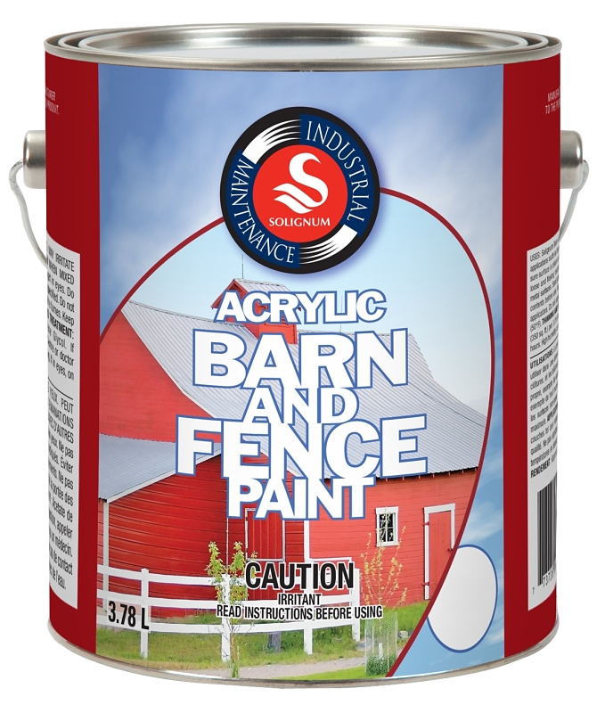 UCP Paints E22802-3.78 Barn & Fence Paint, Brown, 3.78 L