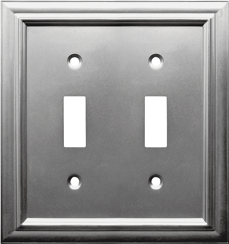 Amerelle 94TTN Toggle Wallplate, Metal