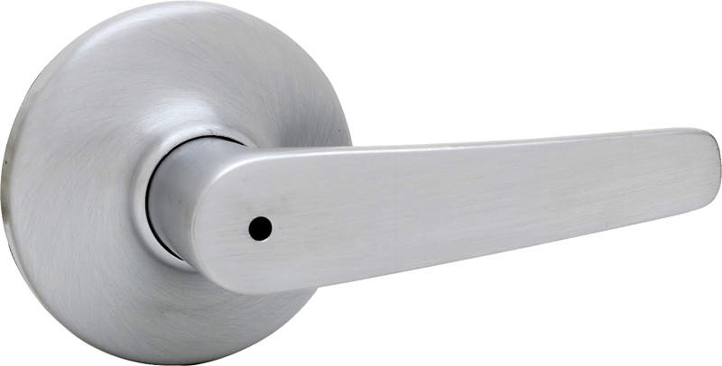 Weiser Kim Series 9GLC3310-043 Privacy Lever, Satin Chrome, Residential, Universal Hand, 3 Grade