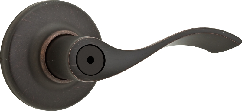 Weiser Belmont Series 9GLC3310-016 Privacy Lever, Venetian Bronze, Residential, Universal Hand, 3 Grade