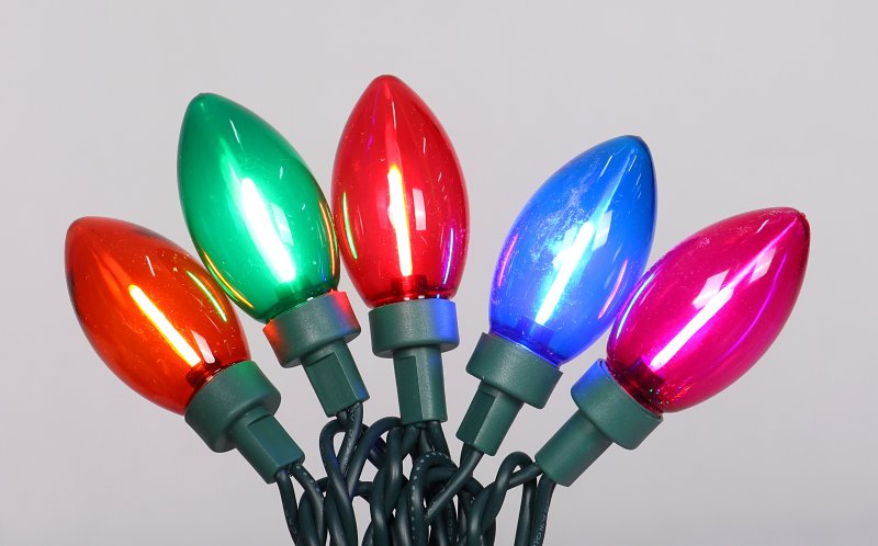 Hometown Holidays W11L1966 Light Set, Christmas, 120 V, 3.6 W, 20-Lamp, Blue/Green/Orange/Red/Purple Lamp