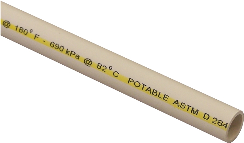 IPEX FlowGuard Series 150103 Tubing, 1/2 in, 10 ft L, Gold