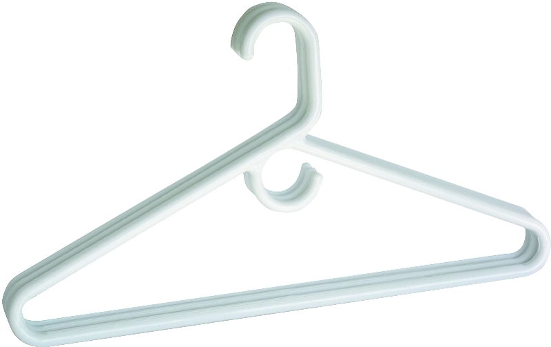 Merrick C8631A-SHW12 Series Tubular Hanger, Hunter/Navy Blue/White, Plastic