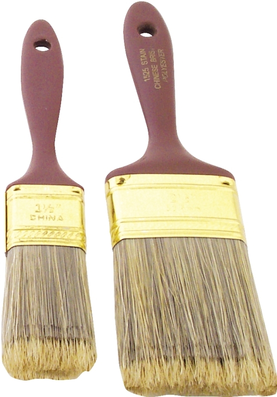 Linzer A1525 Brush Stain Set, 2-Brush