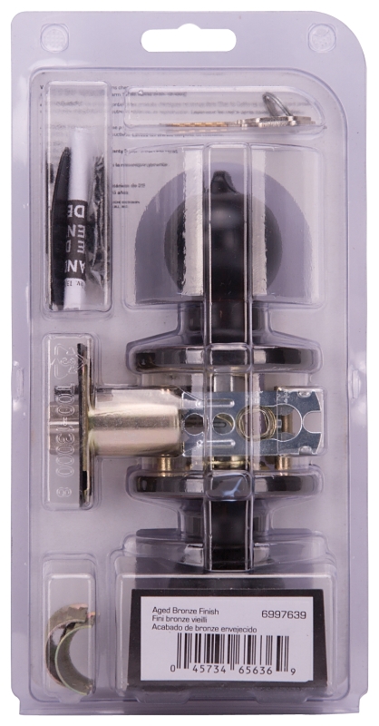 ProSource TYLX700V-PS Entry Knob, Brass, KW1, KA3 Keyway, 3 Grade