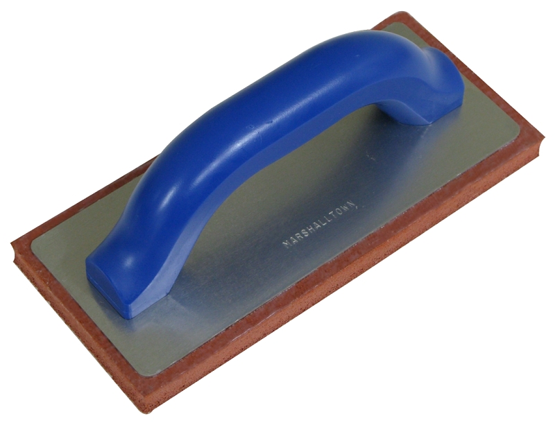 Marshalltown 38 Float, 9 in L Blade, 4 in W Blade, 5/8 in Thick Blade, Plastic Handle