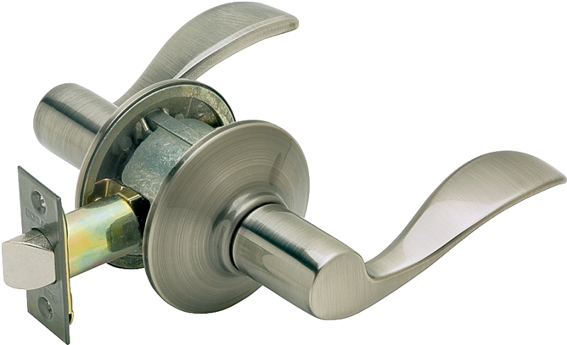 Schlage Accent Series F10 ACC 620 Passage Lever, Mechanical Lock, Antique Pewter, Metal, Residential, 2 Grade