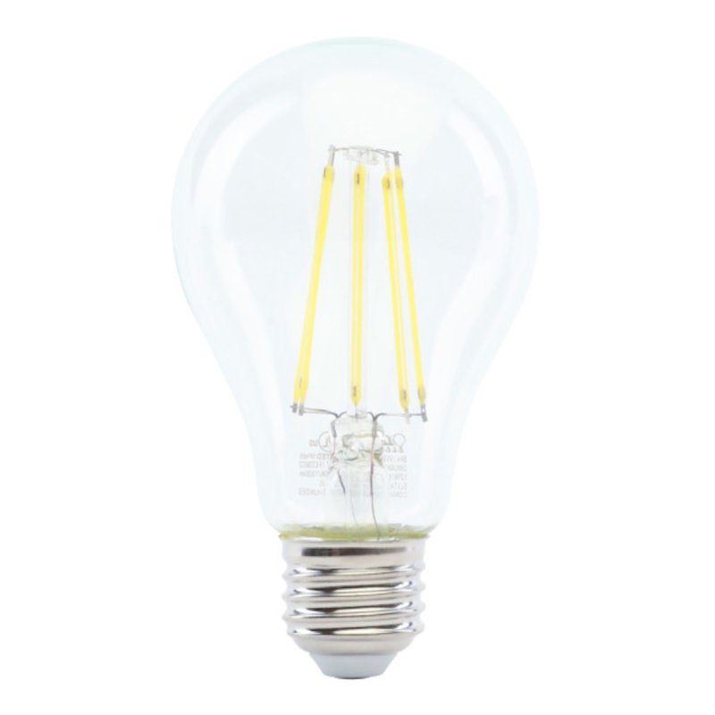 Feit Electric BPA19100CL850FILED/2 LED Bulb, General Purpose, A21 Lamp, 100 W Equivalent, E26 Lamp Base, Dimmable, Clear