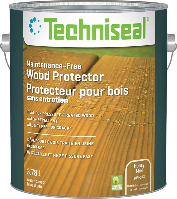 Techniseal 144-373 Wood Protector, Honey, 3.78 L