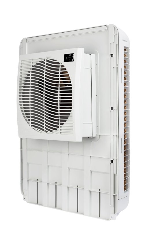 Champion MCP44/WPL44NP Evaporative Cooler, 2 gal Tank, 3-Speed, 120 V, 3.7 A, White