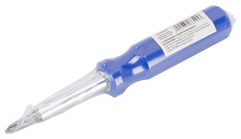 Vulcan CC922 Multi-Bit Screwdriver, Slotted: 3/16 in, 1/4 in, Phillips: #1, #2, Nutdriver: 1/4 in, 5/16 in Drive