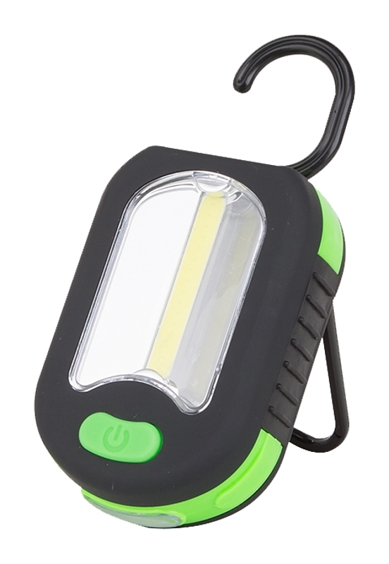 PowerZone 12600 COB Work Light with Stand, 2-Lamp, LED Lamp, 150 Lumens, Red, Blue, Orange, Green