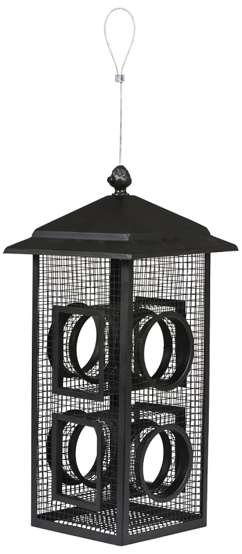 Perky-Pet B00303-2 Wild Bird Feeder, Fly-Thru, 2 lb, Metal