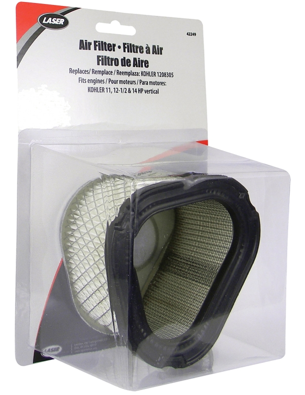 Laser 42249 Air Filter, For: Kohler 11 to 15 hp Engine Lawn Mowers