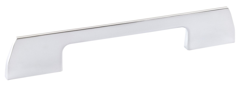 Richelieu BP7125128140 Cabinet Pull, 7-5/8 in L Handle, 5/16 in H Handle, 1-1/4 in Projection, Metal, Chrome