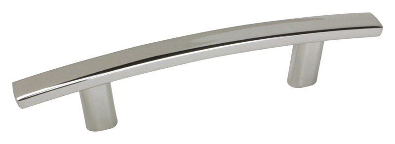 Richelieu BP65076180 Drawer Pull, 5-5/16 in L Handle, 1-1/16 in Projection, Metal, Polished Nickel