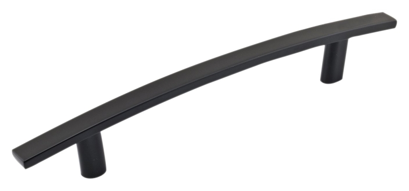 Richelieu BP650128900 Cabinet Pull, 7-25/32 in L Handle, 7/16 in H Handle, 1-7/32 in Projection, Metal, Matte