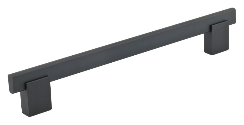 Richelieu BP905192900 Cabinet Pull, 8-13/16 in L Handle, 1-11/32 in Projection, Aluminum/Metal, Matte