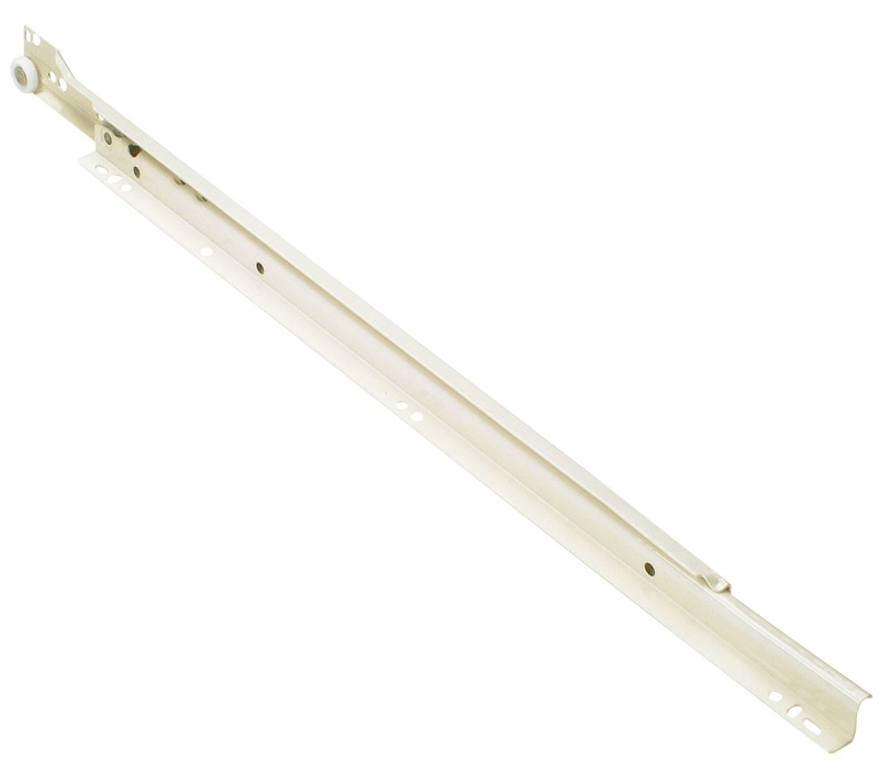 Richelieu 230M Series UCTP230M34350 Euro Slide, White, 350 mm L Extension, 25 kg, Bottom, Side, Steel