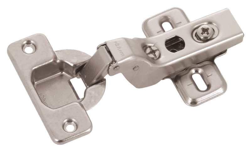 Richelieu BP71M27521180 Hinge, 100 deg Hinge Opening, Spring Close, Clip Hinge