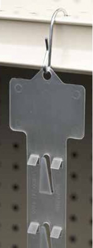 Southern Imperial R16-12-WCS2-25B Clip Retailer, Polypropylene, Natural