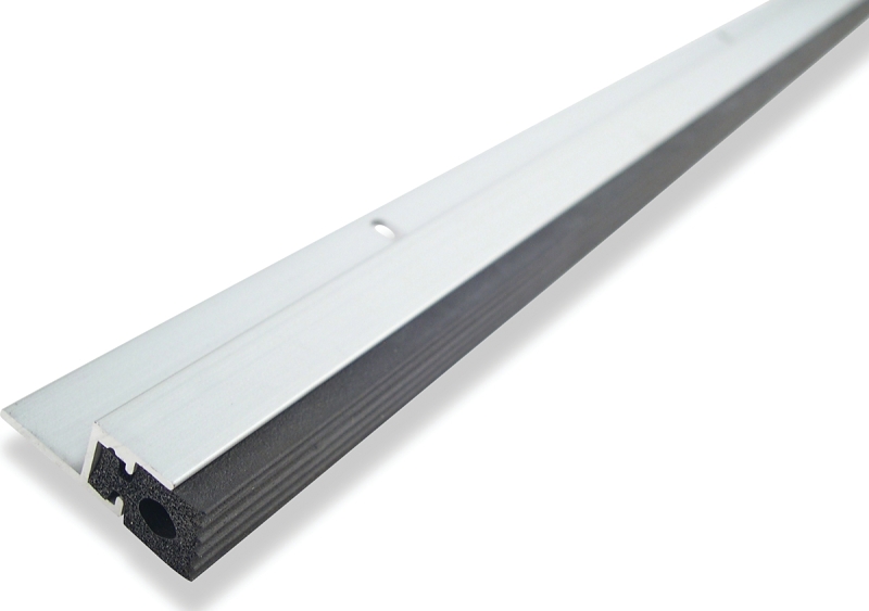 Climaloc CF20740 Door Jamb, Silver, 2 in W, Aluminum/Rubber