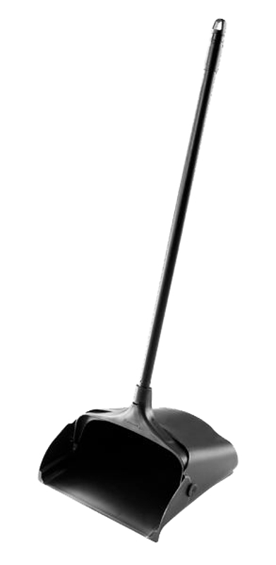 Rubbermaid Lobby Pro Executive FG253100BLA Upright Dustpan, 11-1/4 in L, 5 in W, Plastic, Black
