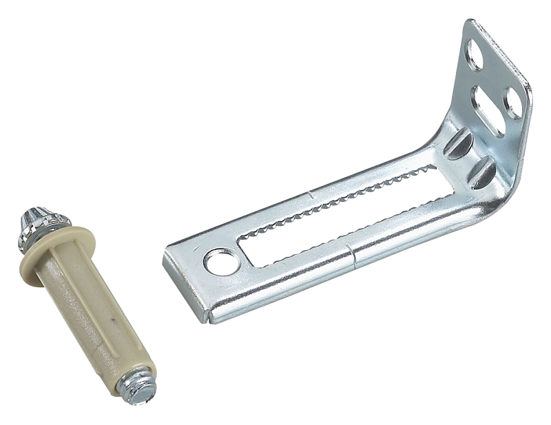 Onward 1423XR Bi-Fold Door Bottom Pivot with Jamb Bracket, Zinc
