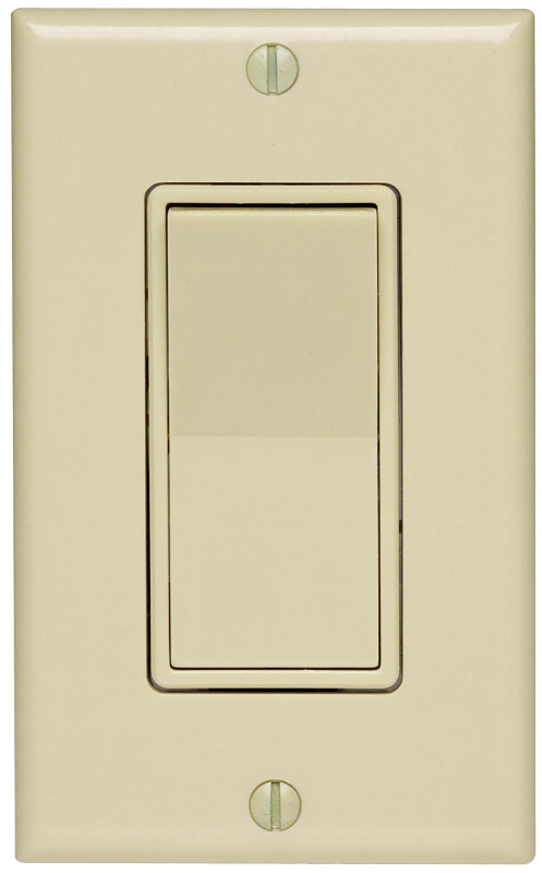 Leviton C25-05673-02I Switch Wallplate, Ivory