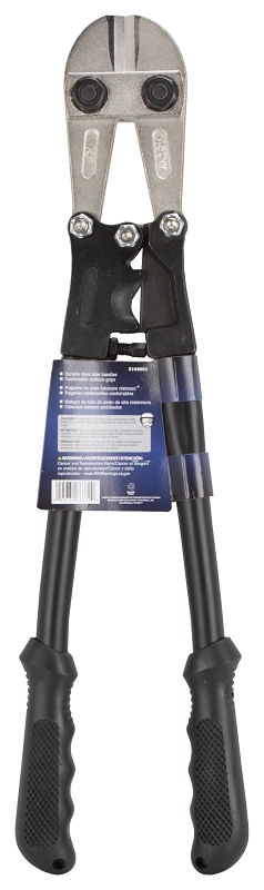 Vulcan TC-C301M-18 Bolt Cutter, 1/4 in Bolt, 3/16 in Wire, 3/8 in Cable Cutting Capacity, 18 in OAL, Black Handle