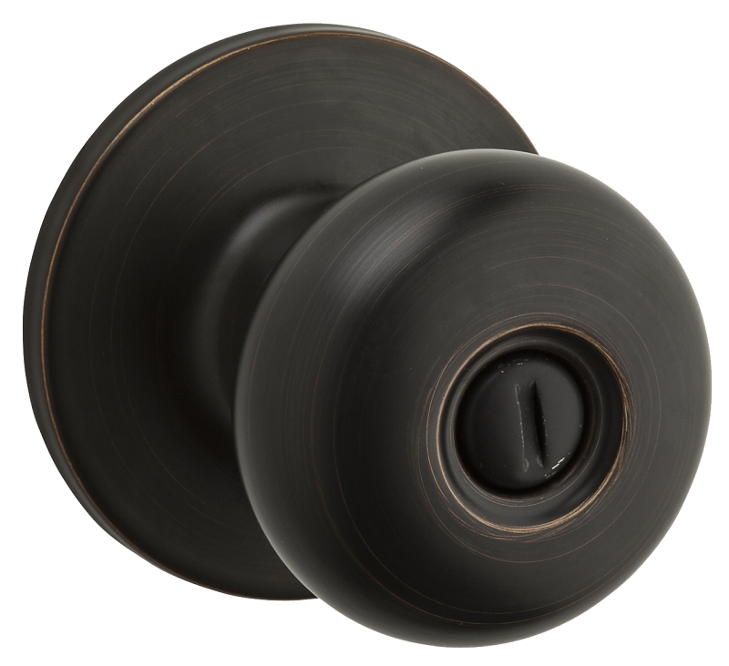 Weiser Athens Series SK3000AS 11P CP Privacy Door Knob, Venetian Bronze