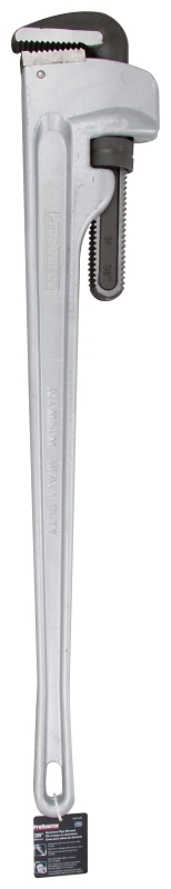 Vulcan JL40036 Pipe Wrench, 130 mm Jaw, 36 in L, Serrated Jaw, Aluminum, Powder-Coated, Heavy-Duty Handle