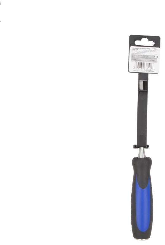 Vulcan JL-CH1 Chisel, 1/4 in Tip, 9-3/4 in OAL, CRV Blade, Ergonomic Grip Handle
