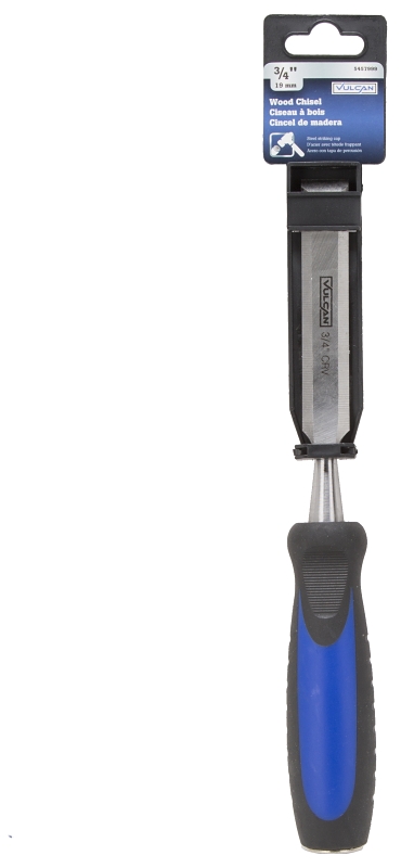 Vulcan JL-CH3 Chisel, 3/4 in Tip, 10-1/4 in OAL, CRV Blade, Ergonomic Grip Handle