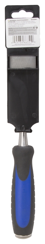 Vulcan JL-CH6 Chisel, 1-1/2 in Tip, 10-1/4 in OAL, CRV Blade, Ergonomic Grip Handle