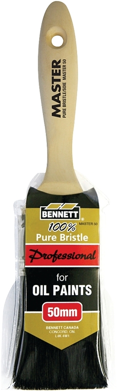 Bennett MASTER 50 Paint Brush, 2 in W, Trim Brush