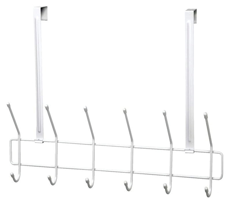 ClosetMaid 122000 Utility Hook, 6-Hook, Steel, Epoxy-Coated