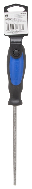 Vulcan JL-F005 File Round W/Handle, Rat Tail Profile, Mill, Round Pattern, Single Cut, 5-3/4 in L Blade